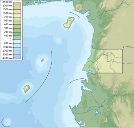 Isla de Bioko ubicada en Guinea Ecuatorial