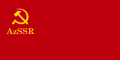 Flag of the Azerbaijan Soviet Socialist Republic (1937–1940)