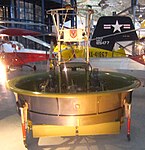 米国立航空宇宙博物館別館に展示されているフライング・プラットフォーム、ヒラー1031-A-1