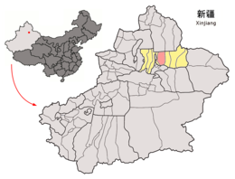 Fukang – Mappa