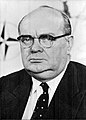 Image 33Paul-Henri Spaak, three-times Prime Minister and author of the Spaak Report, was a staunch believer in international bodies, including the ECSC and EEC (from History of Belgium)