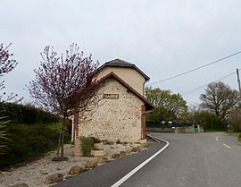 The town hall of Ribarrouy