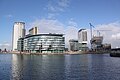 Image 32MediaCityUK being built at Salford Quays (from North West England)