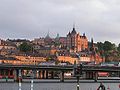 Northern Södermalm and the bridge to Riddarholmen