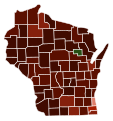 Image 43Map of counties in Wisconsin by racial plurality, per the 2020 U.S. census Legend Non-Hispanic White   40–50%   60–70%   70–80%   80–90%   90%+ Native American   80–90% (from Wisconsin)