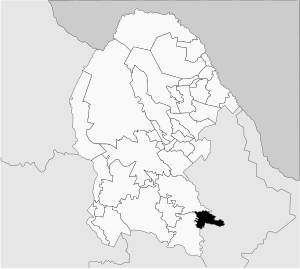 Municipality o Arteaga in Coahuila