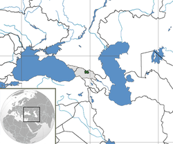 Vị trí của Nam Ossetia