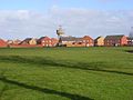 Houses in the northeast part of Berinsfield