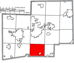 Location of Pike Township in Stark County