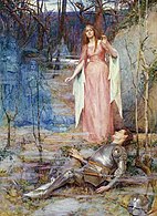 La Belle Dame sans Merci, par Henry Meynell Rheam.