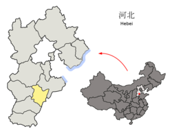 衡水市在河北省的地理位置