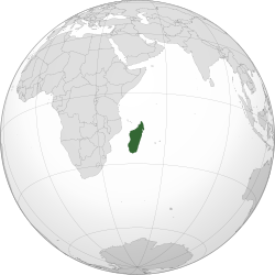 Location of Madagásíkà