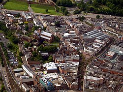 Vista aérea de Carlisle