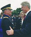 General Shalikashvili and Bill Clinton