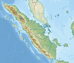 Lake Toba is located in Sumatra