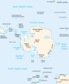 Image 50Continents and islands of the Southern Ocean (from Southern Ocean)