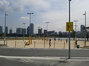 Beach Volleyball Area