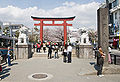 Ni no Torii, the second torii of the shrine's approach