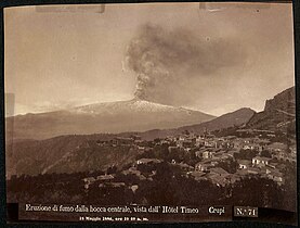 Eruption from Etna