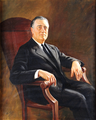 US president Franklin D. Roosevelt[59] (AB, 1903)