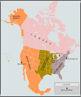 Eparchies of the Serbian Orthodox Church in North America