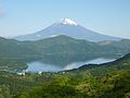 大観山から富士山と芦ノ湖