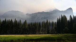 Pika Fire from Stoneman Meadow, Yosemite, CA