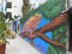 Mural in Zona Romántica