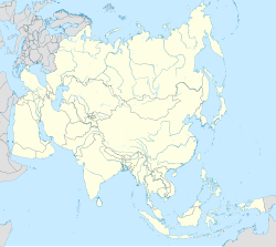 Viêng Chăn Viang chan trên bản đồ Châu Á