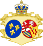 Coat of arms of Marie Antoinette of Austria