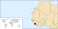 Location map for Sierra Leone Situation du pays
