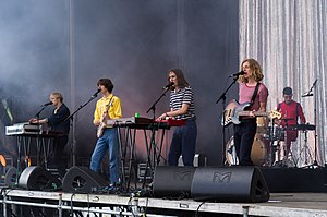 A band in performance