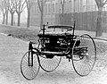 Image 43The original Benz Patent-Motorwagen, the first modern car, built in 1885 and awarded the patent for the concept (from Car)