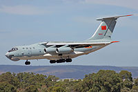 Um Ilyushin Il-76 da China.