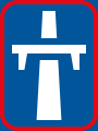 Single-carriageway freeway begins