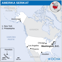 Lokasi Amerika Serikat