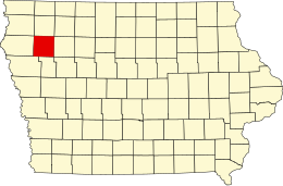 Contea di Cherokee – Mappa