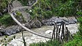 Un pont de la vallée de Baliem