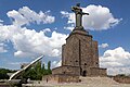 The monumental statue of Mother Armenia at the park