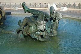 Fontaine des Girondins.