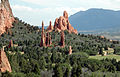 Le Garden of the Gods, un parc public de la ville.