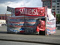 Image 8Camp put up by striking Pepsi-Cola workers, in Guatemala City, Guatemala, 2008.