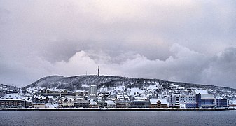 Northern part of town