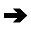 PF 030: Direction arrow