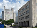 The former UMIST Campus consists of many Modernist buildings built in the 1960s