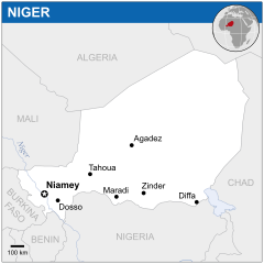 Mapa opisywanego kraju