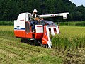 Rice combine harvesters