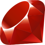 Logo języka Ruby