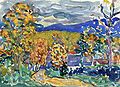 Image 2Autumn in New England, watercolor, Maurice Prendergast, c. 1910–1913 (from New England)
