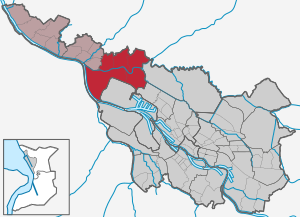 Stadt Bremen, Stadtteil Burglesum hervorgehoben